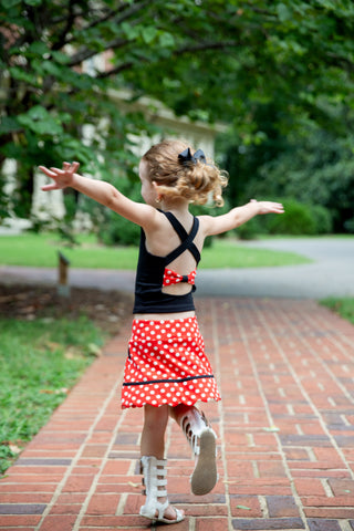 Clubhouse Adventures Twist Tank & Stride Skort Set
