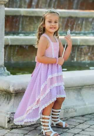 Rapunzel's Dream Hi-Lo Dress - READY TO SHIP