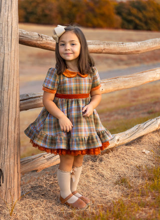 Golden Harvest Couture Dress