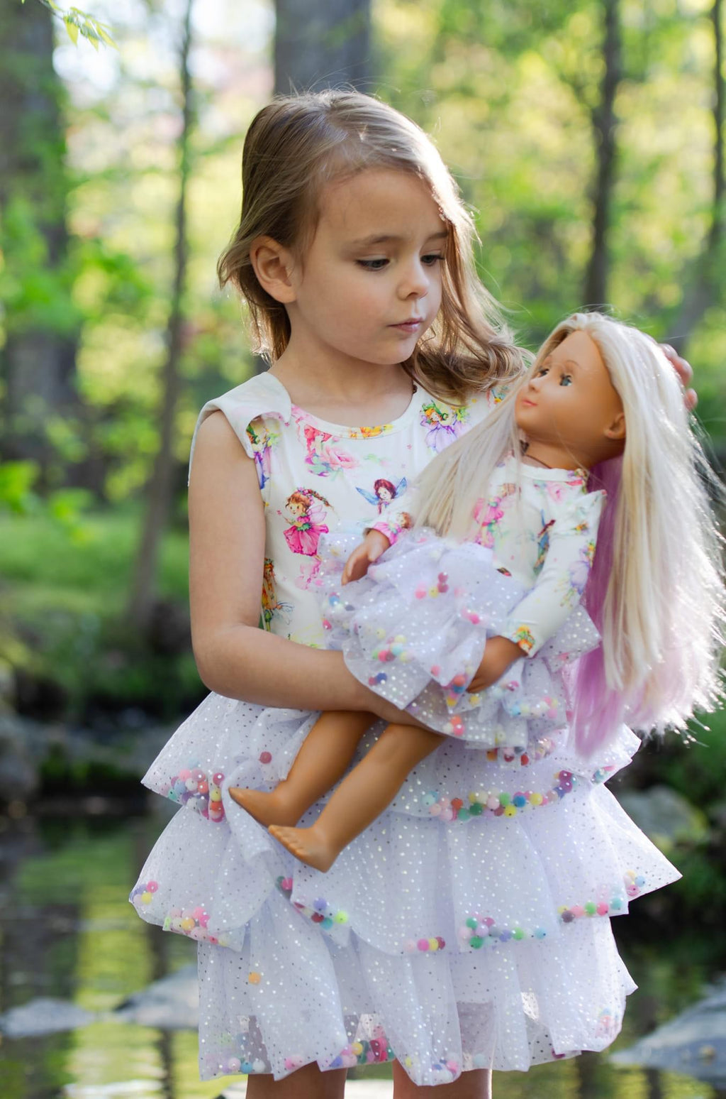 Fairy Doll Dress-matching long sleeved tulle dress – LIV + STELLA