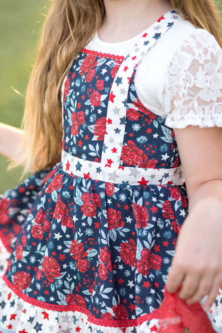 Liberty Blooms Tunic Set