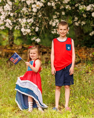 Patriotic Prince (Made to Match) Boy Shirt