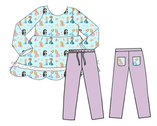 Once Upon a Dream Scalloped Playset-**Pre-Order Ships Mid Jan**