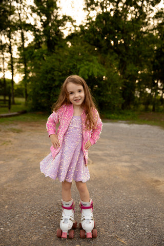 Pink Sequin Jacket