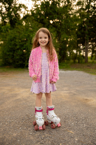Pink Sequin Jacket