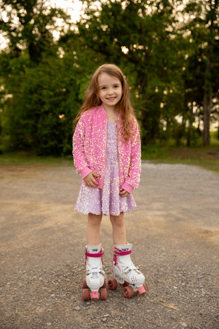 Pink Sequin Jacket