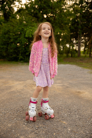 Pink Sequin Jacket