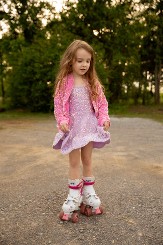 Pink Sequin Jacket