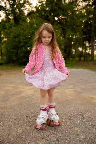 Pink Sequin Jacket