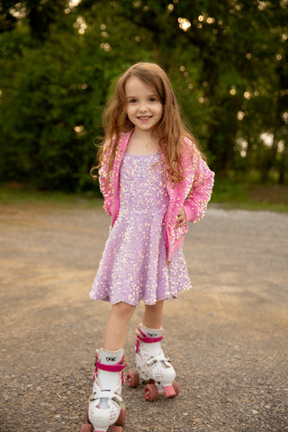 Pink Sequin Jacket