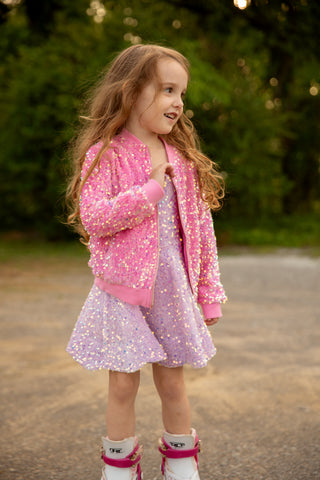 Pink Sequin Jacket