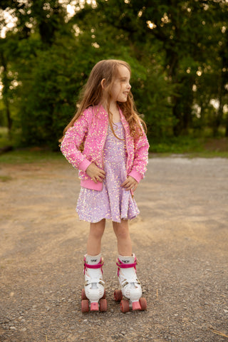 Pink Sequin Jacket