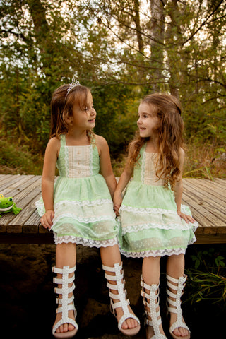 Tiana's Ocean Dance Hi-Lo Dress Set **Pre-Order Ships end of May**