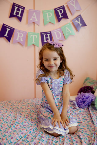Birthday Wishes Gown-Ready to Ship