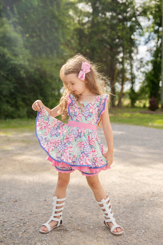 Turtle Pinafore Set