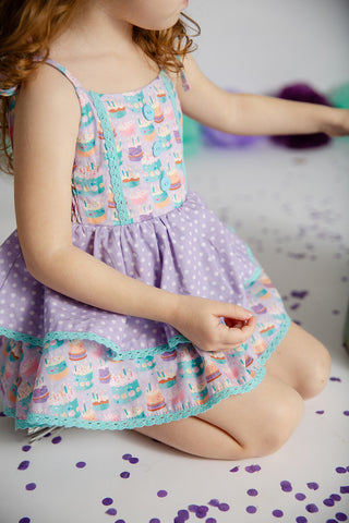 Birthday Wishes Tunic Set-Ready to Ship