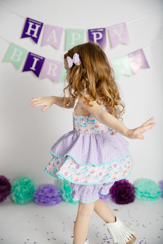 Birthday Wishes Tunic Set-Ready to Ship