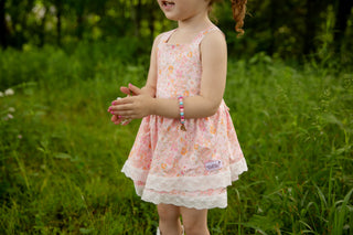 Sunset Bliss Skirted Romper