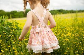 Sunset Bliss Skirted Romper
