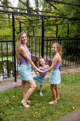 Part of Your World Twist Tank & Stride Skort Set