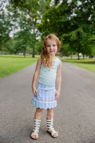 Let it Go Twist Tank & Stride Skort Set