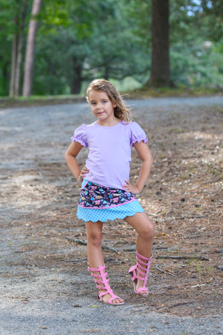 Retro Cool Academy Puff Sleeve Shirt