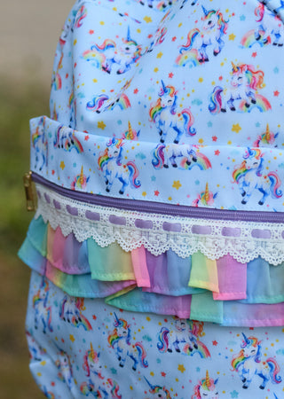 Unicorn and Rainbow Dreams Backpack