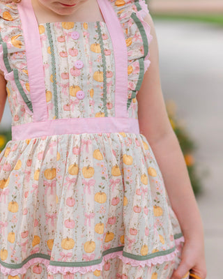 Blushing Pumpkins Pinafore **Pre-order ETA end of October**