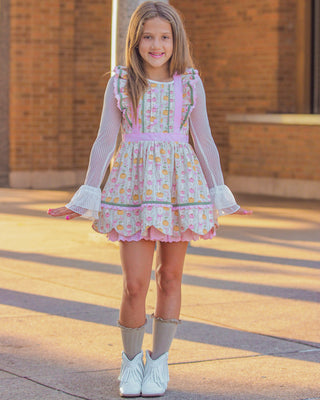 Blushing Pumpkins Pinafore **Pre-order ETA end of October**