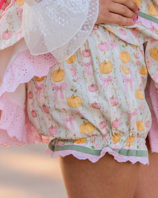 Blushing Pumpkins Pinafore **Pre-order ETA end of October**
