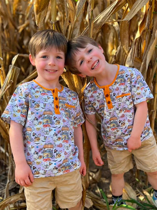 Steamboat Mickey Halloween Boy Shirt