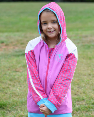 Hero Squad-Webbed in Pink Jogger Set