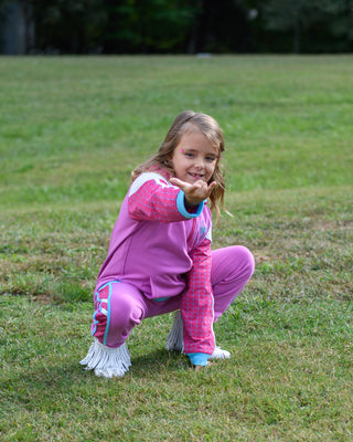 Hero Squad-Webbed in Pink Jogger Set