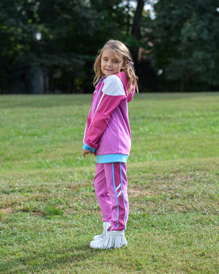 Hero Squad-Webbed in Pink Jogger Set