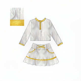 Golden Long Sleeve Set**Pre-Order ETA End of October**