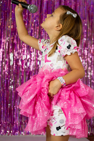 "In My Era"-Tulle Dress Set! Ready to Ship ***Imperfect due to glitter**