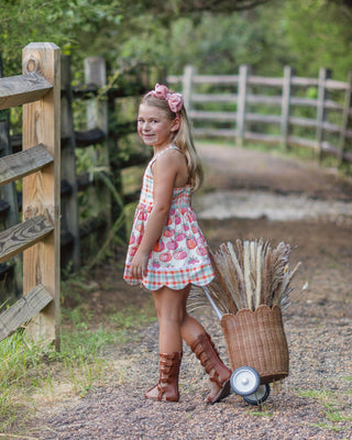 Plaid About Pumpkins Scalloped Tunic Set **Pre Order ETA Mid October**