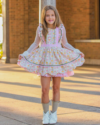 Blushing Pumpkins Pinafore **Pre-order ETA end of October**