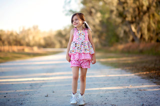 Country Charm Farmyard Friends Tunic Set- Ready to ship