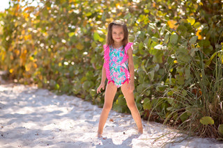 Seaside Summer Blooms Flutter Swim