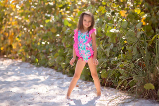 Seaside Summer Blooms Swim