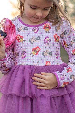 Star Pop Tulle Dress Set