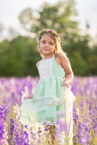 Tiana's Ocean Dance Hi-Lo Dress Set