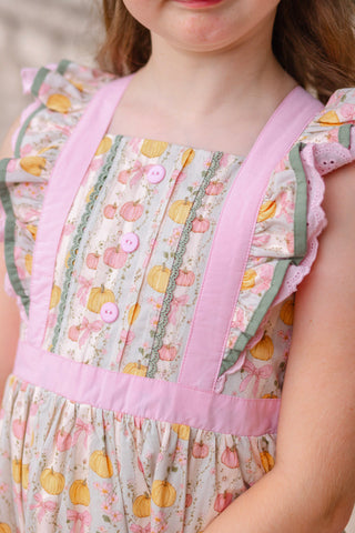 Blushing Pumpkins Pinafore **Pre-order ETA end of October**