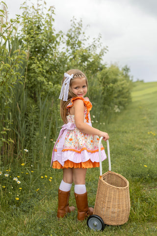 Pumpkin Patch Cutie Pinafore**Pre-Order mid September**