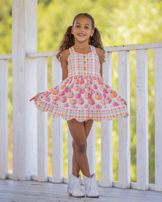Plaid About Pumpkins Scalloped Tunic Set **Pre Order ETA Mid October**