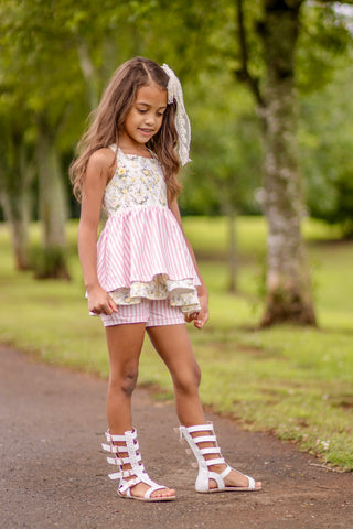 Summer Rose Tunic Set -Ready to Ship!