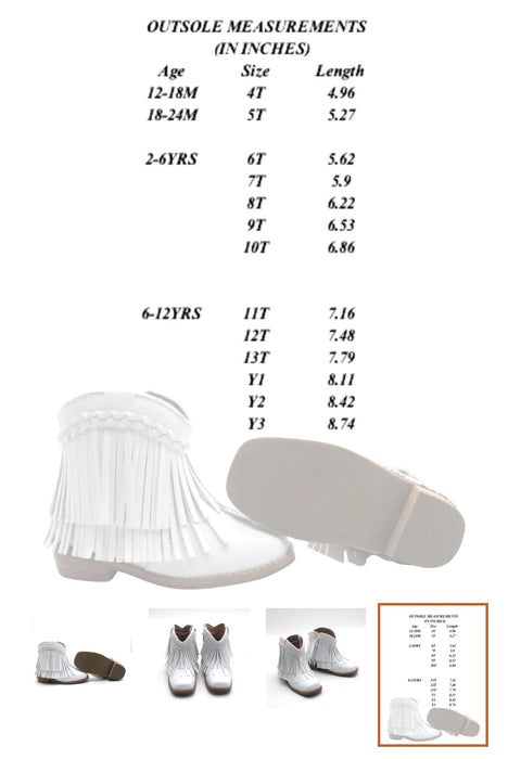 Lavender Fringe Boots-READY TO SHIP