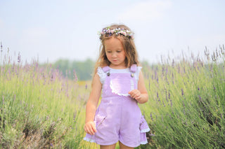 Lavender Overalls-Ready to Ship!