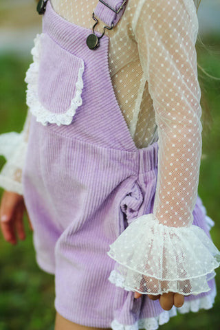 Lavender Overalls-Ready to Ship!